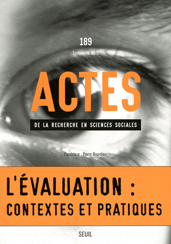 couverture ARSS sur &eacute;valuation, avec un grand oeil qui vous regarde