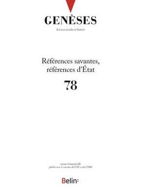 Couverture revue Gen&egrave;ses